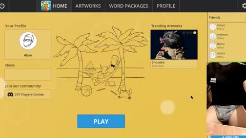 Snapshot of alolanmonke chatting on October 20, 2025, 2:01 am alolanmonke online show from October 20, 2025, 2:01 am