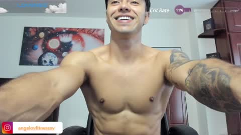 Snapshot of angelovfitnessxv chatting on December 3, 2024, 9:45 pm angelov online show from December 3, 2024, 9:45 pm