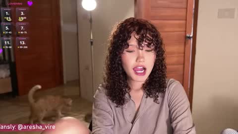 Snapshot of aresha_viree chatting on February 10, 2026, 10:47 pm Aresha online show from February 10, 2026, 10:47 pm