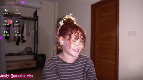 Snapshot of aresha_viree chatting on March 2, 2026, 7:15 am Aresha online show from March 2, 2026, 7:15 am