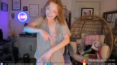 Beck the tongue online show from October 9, 2025, 10:30 pm