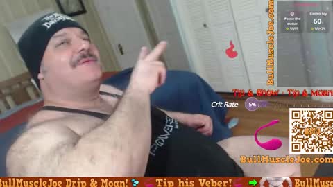 BullMuscleJoe online show from December 12, 2024, 5:52 am