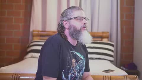 Snapshot of cheeseburgerjesus chatting on February 19, 2025, 6:10 pm Cheesburger Jesus and whoever showed up. online show from February 19, 2025, 6:10 pm