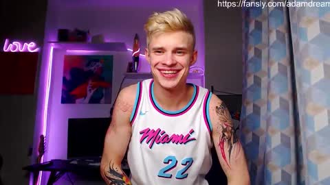 Adam Dream online show from February 22, 2026, 5:44 pm