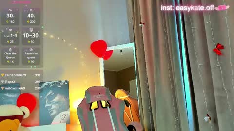 Snapshot of easykate chatting on February 14, 2025, 7:59 am Kate online show from February 14, 2025, 7:59 am