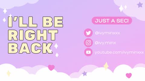 Ivy Minxxx online show from February 11, 2026, 7:41 pm