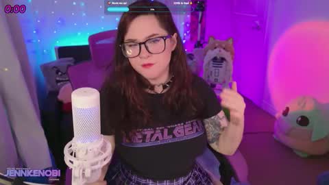 Snapshot of jennkenobi chatting on January 19, 2026, 3:49 pm Jenn online show from January 19, 2026, 3:49 pm