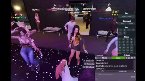 Snapshot of jstel chatting on February 23, 2025, 7:55 am EleniGr online show from February 23, 2025, 7:55 am