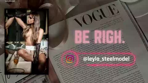 Snapshot of leyla_steel chatting on March 1, 2026, 3:58 pm INSTA leylasteel model online show from March 1, 2026, 3:58 pm