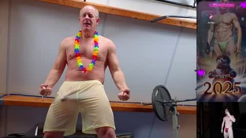 Snapshot of libo_horny_muscle chatting on January 1, 2025, 9:07 am Justin Libo online show from January 1, 2025, 9:07 am