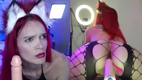 La pelirroja online show from December 6, 2024, 6:50 pm