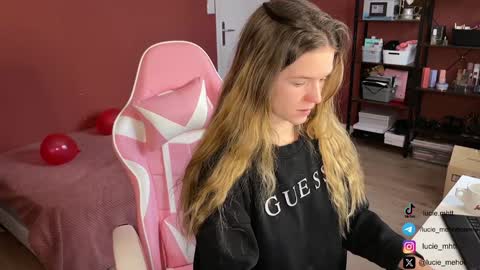 Lucie hot follow me on  online show from February 3, 2025, 8:46 am