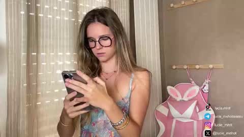 Lucie hot follow me on  online show from September 16, 2025, 7:20 am