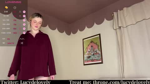 Snapshot of lucydelovely chatting on January 8, 2026, 9:50 pm Lucy online show from January 8, 2026, 9:50 pm