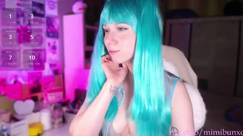 Snapshot of mimibunxo chatting on February 9, 2026, 5:11 am Mimi Bunny online show from February 9, 2026, 5:11 am