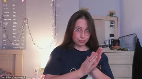 Snapshot of neonquack chatting on December 13, 2024, 3:43 pm Riley online show from December 13, 2024, 3:43 pm