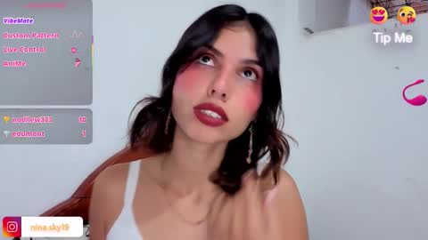 Snapshot of ninasky19 chatting on January 5, 2026, 9:18 pm ninasky19 online show from January 5, 2026, 9:18 pm