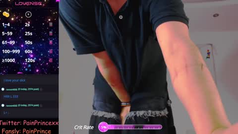 Snapshot of pain_prince chatting on January 6, 2025, 3:19 pm Pain Prince online show from January 6, 2025, 3:19 pm