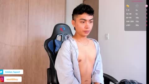 Snapshot of steven_twink07 chatting on October 10, 2025, 9:14 pm Esteban online show from October 10, 2025, 9:14 pm