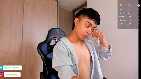 Snapshot of steven_twink07 chatting on October 17, 2025, 2:41 pm Esteban online show from October 17, 2025, 2:41 pm