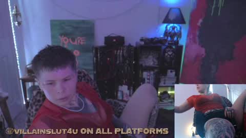 Snapshot of villainslut4u chatting on February 9, 2025, 2:38 am Villain Slut online show from February 9, 2025, 2:38 am