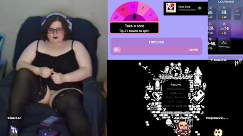 Snapshot of xonerdykitty chatting on December 10, 2024, 5:17 am Nerdykitty online show from December 10, 2024, 5:17 am