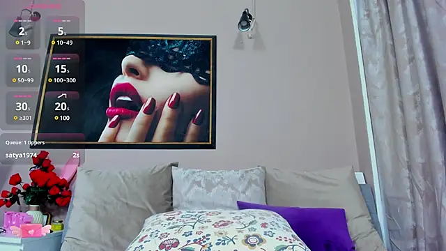 AngellBlackX online show from March 18, 2025, 12:27 am