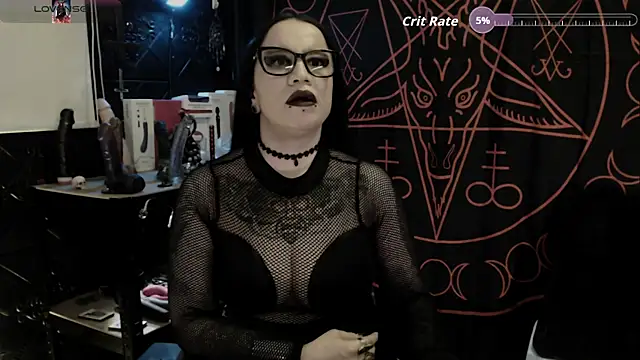 Evil Queen 666 online show from February 25, 2026, 6:23 am