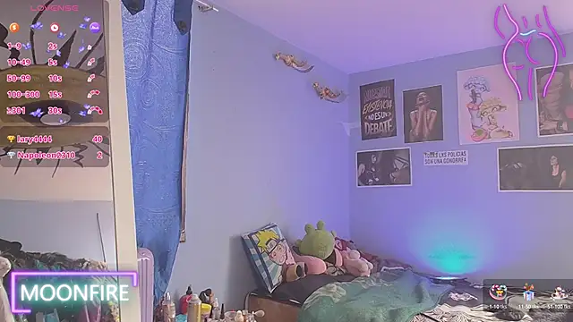 moonfiredancer online show from January 24, 2025, 4:39 pm