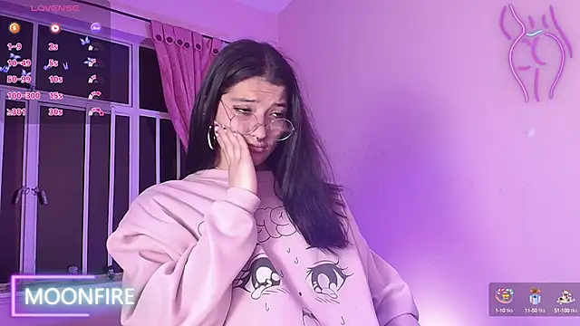 moonfiredancer online show from February 21, 2025, 3:12 am