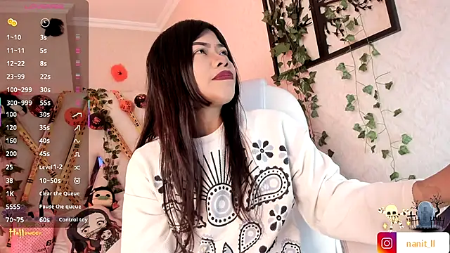 Snapshot of Punkys_ chatting on October 31, 2025, 10:55 pm Punkys online show from October 31, 2025, 10:55 pm