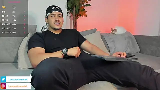 lucasanto  online show from February 8, 2025, 5:29 am