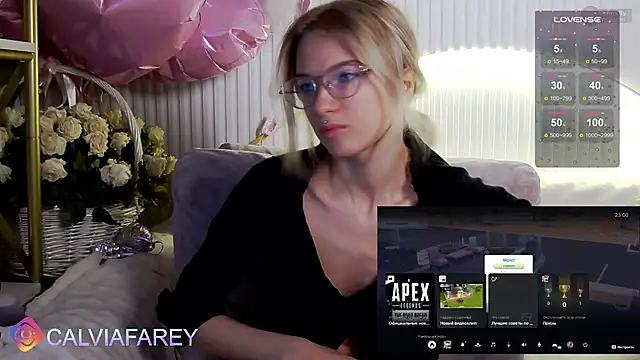 calviafarey online show from March 1, 2026, 8:00 pm