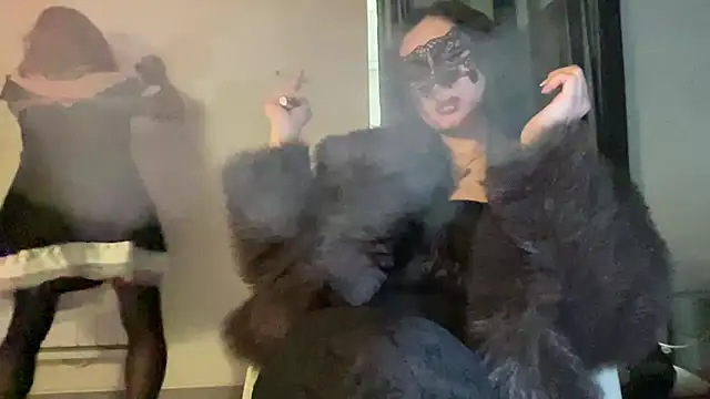 DominaCat75 online show from February 13, 2026, 10:28 pm