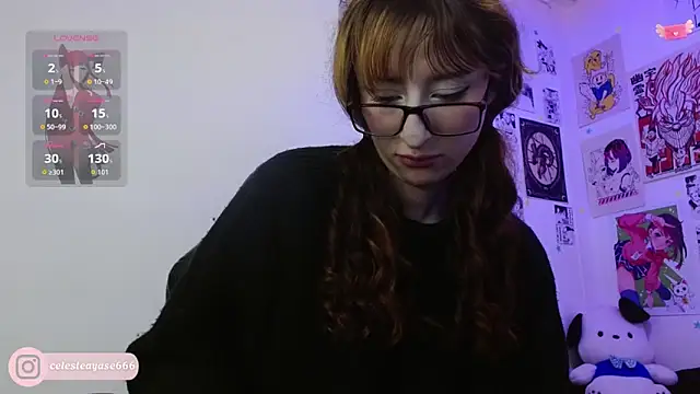 Snapshot of CelesteAyase chatting on February 19, 2026, 1:56 am CelesteAyase online show from February 19, 2026, 1:56 am