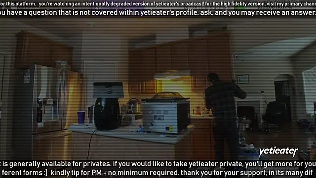 Snapshot of yetieater chatting on January 10, 2025, 5:02 pm yetieater online show from January 10, 2025, 5:02 pm