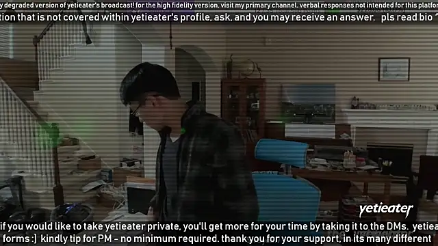 Snapshot of yetieater chatting on January 14, 2025, 7:11 pm yetieater online show from January 14, 2025, 7:11 pm