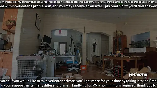 Snapshot of yetieater chatting on March 16, 2025, 8:11 pm yetieater online show from March 16, 2025, 8:11 pm