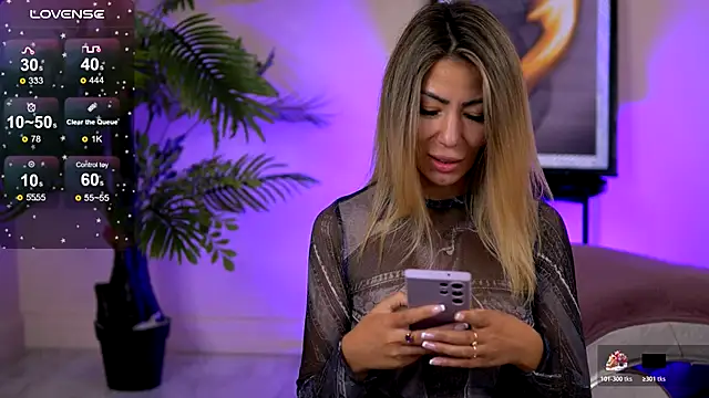 SophiaPotts online show from November 9, 2025, 3:49 am