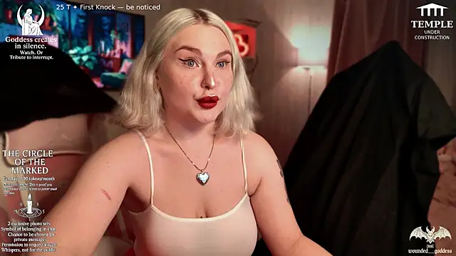 Wounded Goddess  online show from November 14, 2025, 4:06 pm