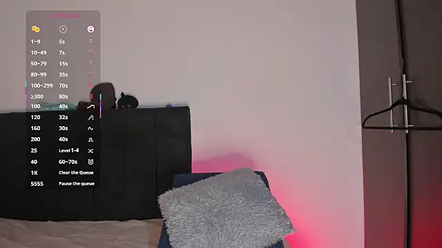 santinaughty online show from February 11, 2026, 1:10 am