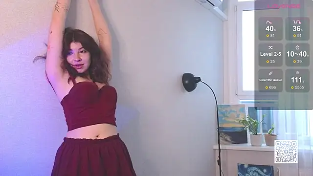 Snapshot of BlushKira chatting on December 21, 2025, 6:20 am BlushKira online show from December 21, 2025, 6:20 am