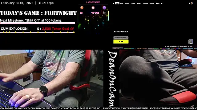 DeanonCam online show from February 11, 2026, 9:53 pm