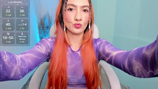 Snapshot of VioletSky1 chatting on February 20, 2026, 6:10 am VioletSky1 online show from February 20, 2026, 6:10 am