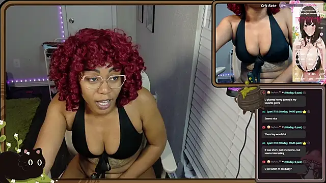 Snapshot of Cheybaaee chatting on February 6, 2026, 1:21 am Cheybaaee online show from February 6, 2026, 1:21 am