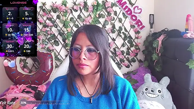 Snapshot of MidoriQuiinn chatting on January 20, 2025, 8:07 pm MidoriQuiinn online show from January 20, 2025, 8:07 pm