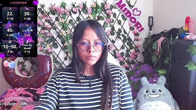 Snapshot of MidoriQuiinn chatting on January 21, 2025, 8:11 pm MidoriQuiinn online show from January 21, 2025, 8:11 pm