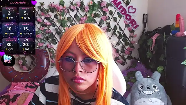 Snapshot of MidoriQuiinn chatting on January 27, 2025, 8:07 pm MidoriQuiinn online show from January 27, 2025, 8:07 pm