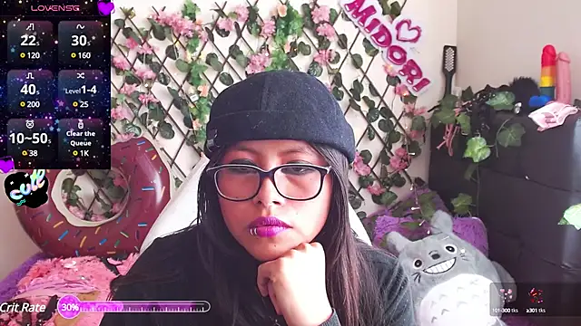 Snapshot of MidoriQuiinn chatting on February 2, 2025, 9:02 pm MidoriQuiinn online show from February 2, 2025, 9:02 pm