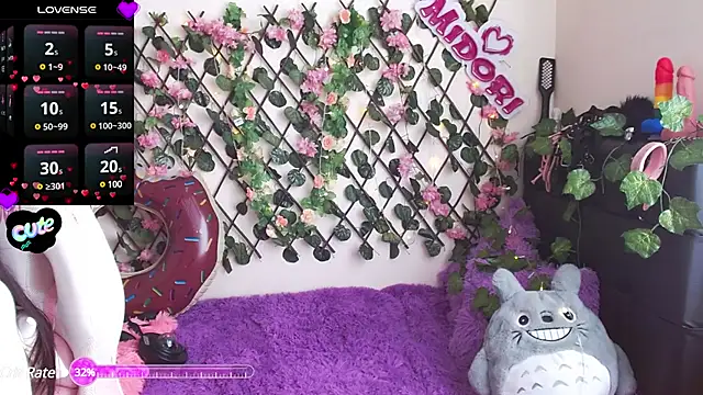 Snapshot of MidoriQuiinn chatting on February 3, 2025, 8:57 pm MidoriQuiinn online show from February 3, 2025, 8:57 pm